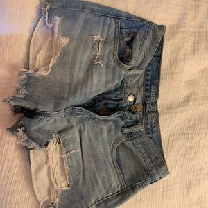 Vintage Festival Hi-Rise Jean Shorts
